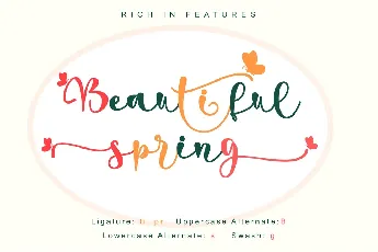 pretty butterfly - personal use font