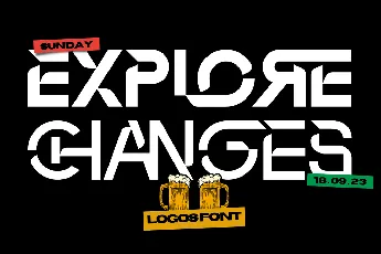 Explore Changes Demo font