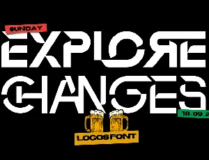 Explore Changes Demo font