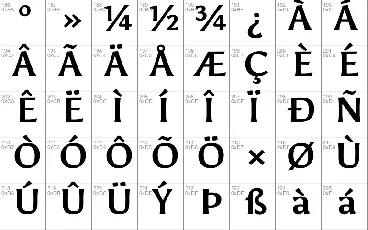 Asul font