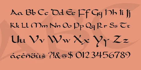 Carolus FG font