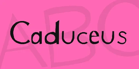 Caduceus font