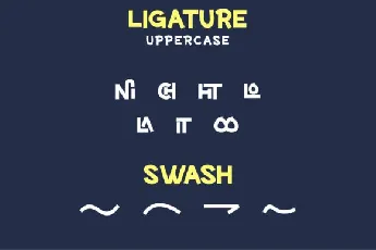 Night Cite font