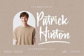 Patrick Hinton font