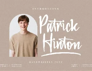 Patrick Hinton font
