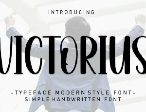 Victorious Display font