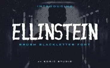 Ellinstein Brush Free font