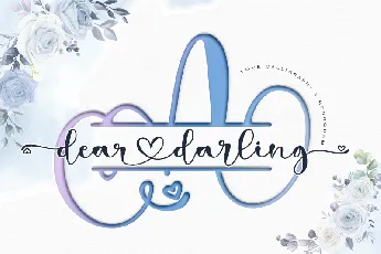 dear darling font