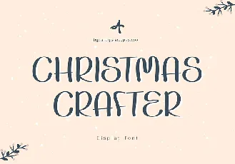 Christmas Crafter font