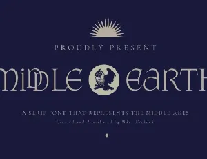 Middle Earth font