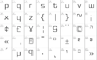 Discognate font