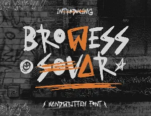 Browess Sovar font