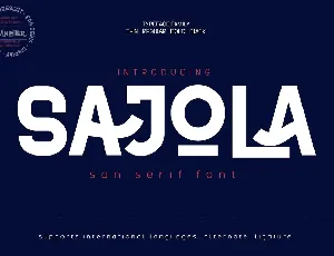 Sajola font