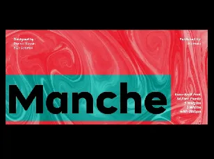 Manche Demo font