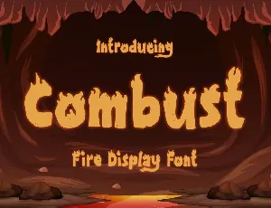 Combust font