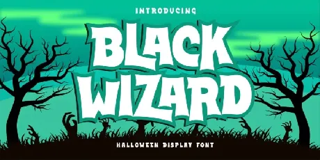 Black Wizard font