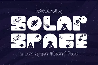 Solar Space font