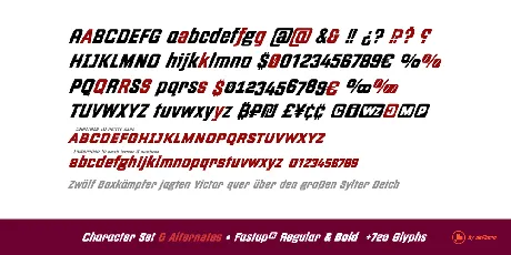 Fastup font