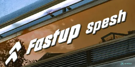 Fastup font