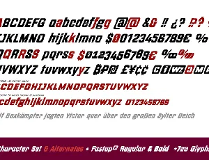 Fastup font