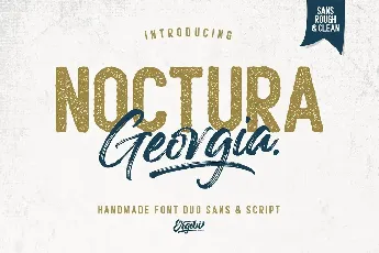 Noctura Georgia Duo font