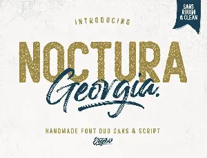 Noctura Georgia Duo font