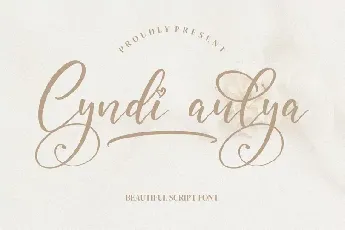 Cyndi Aulya font