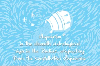 Aquarius font