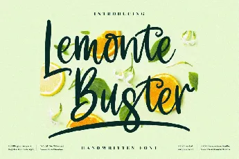 Lemonte Buster font