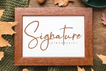 Handmade Script font