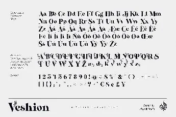 Veshion Serif font