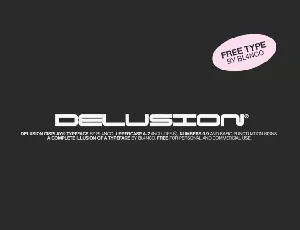 Delusion font