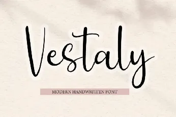 Vestaly Script font