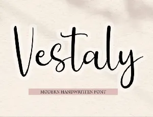 Vestaly Script font