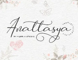 Anattasya font