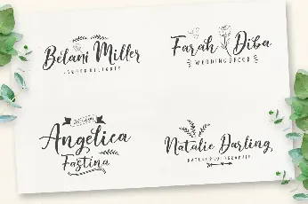 Good Selection Script font