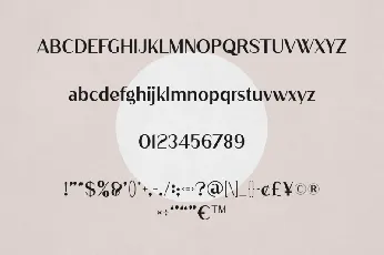 Alessia Sans Serif font