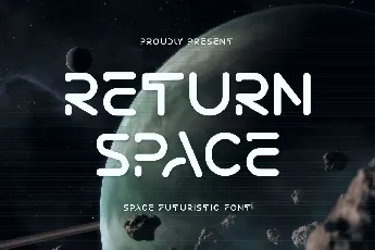 Return Space font