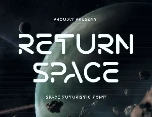 Return Space font