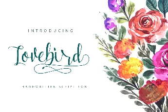 Lovebird font