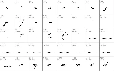 Radiantly Signature font