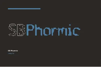 SB Phormic font