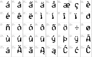 SB Phormic font