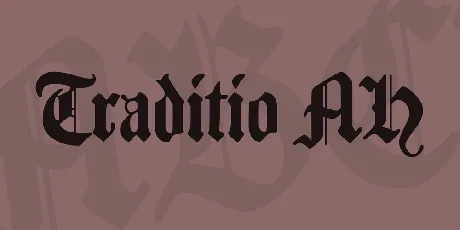 Traditio AH font