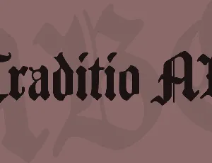 Traditio AH font