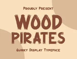 Wood Pirates font