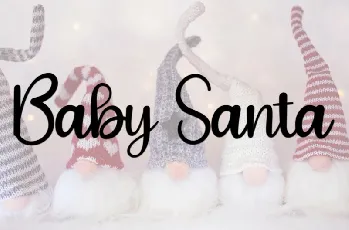 Santa Clause Script font