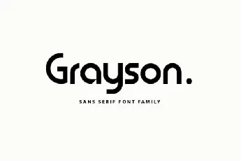 Grayson font