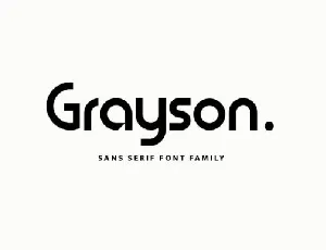 Grayson font