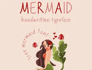 Mermaid font